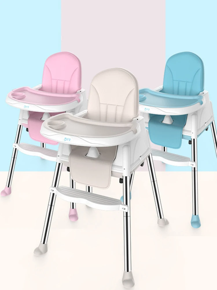 

Baby Dining Chair Multifunctional Foldable Portable Baby Chair Eating Dining Table Chair Seat Child Dining Chair