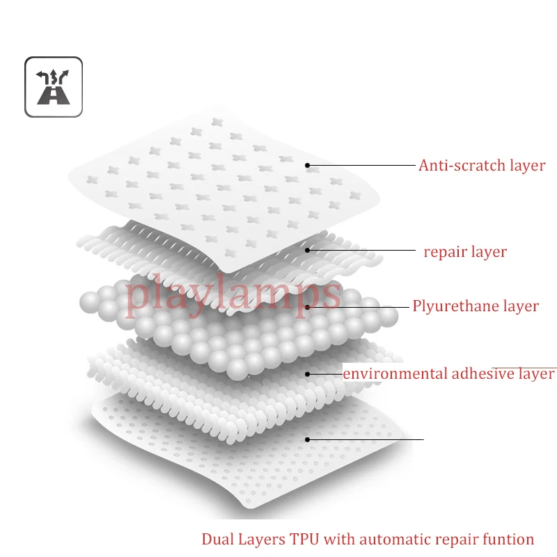 Наклейка для Audi прозрачная рекламная пленка tpu (термополиуретановая пленка)