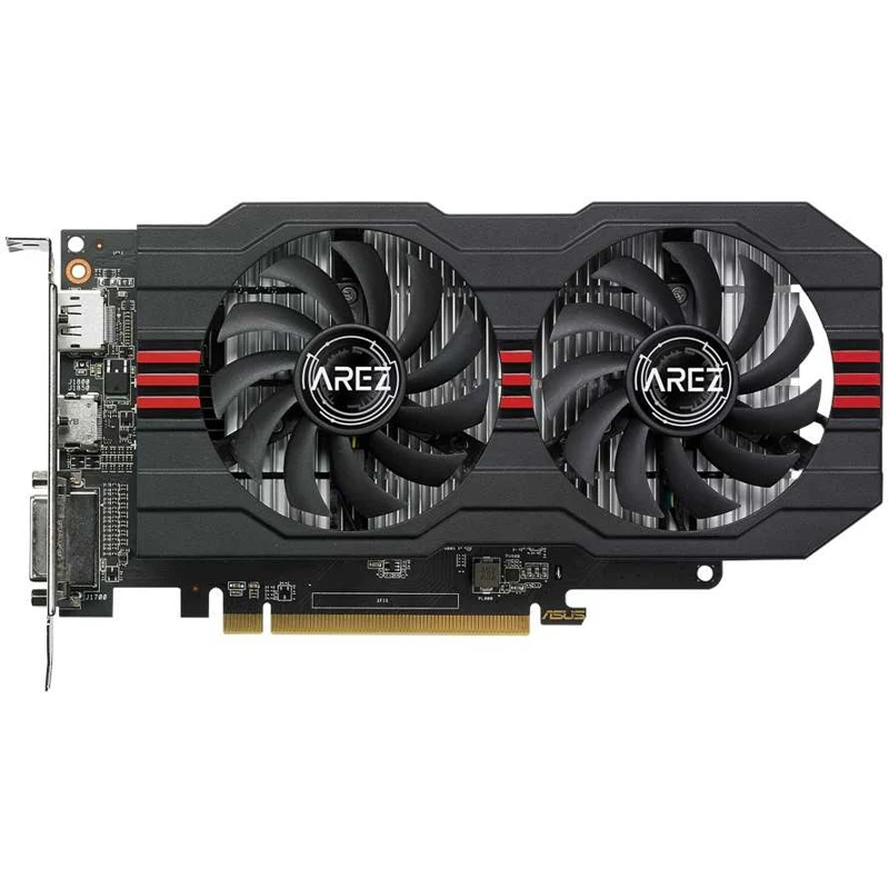 Видеокарта ASUS AMD Radeon RX 560 (14CU) AREZ RX560 O4G EVO 4Гб GDDR5 OC Ret|Видеокарты| |