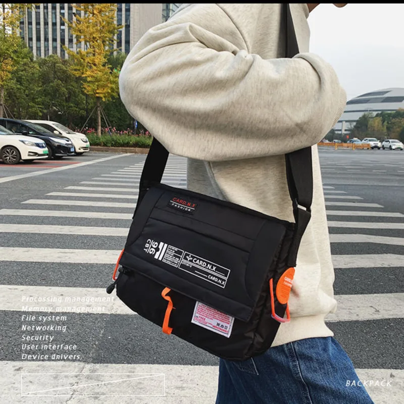 

Man And Women Messenger Bag Postman Bag Leisure Messenger Bag Fashion Work Bag Student Single Shoulder Bag Tooling Package