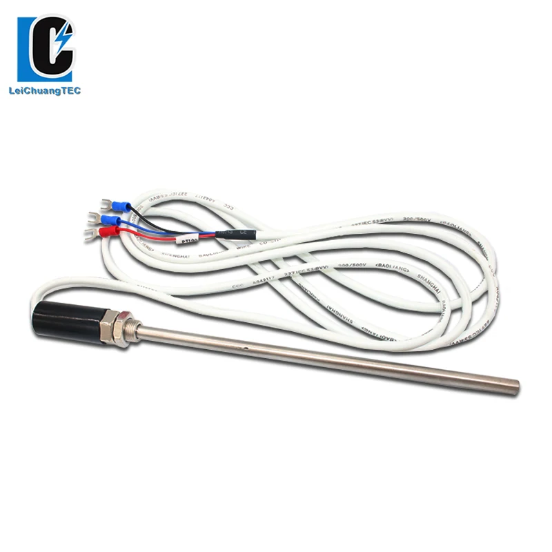 

PT100 Probe Type Platinum Thermistor High Precision Temperature Probe Moisture Proof Air Temperature Sensor For Cold Storage