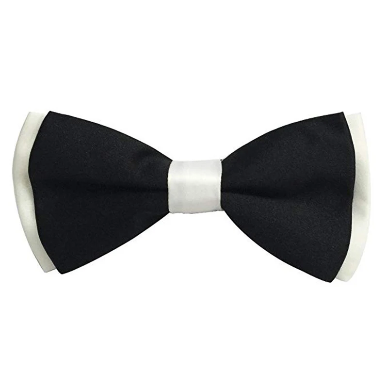 [LJ04] Мужские благородные высококачественные костюмы из атласа с бантом ручной