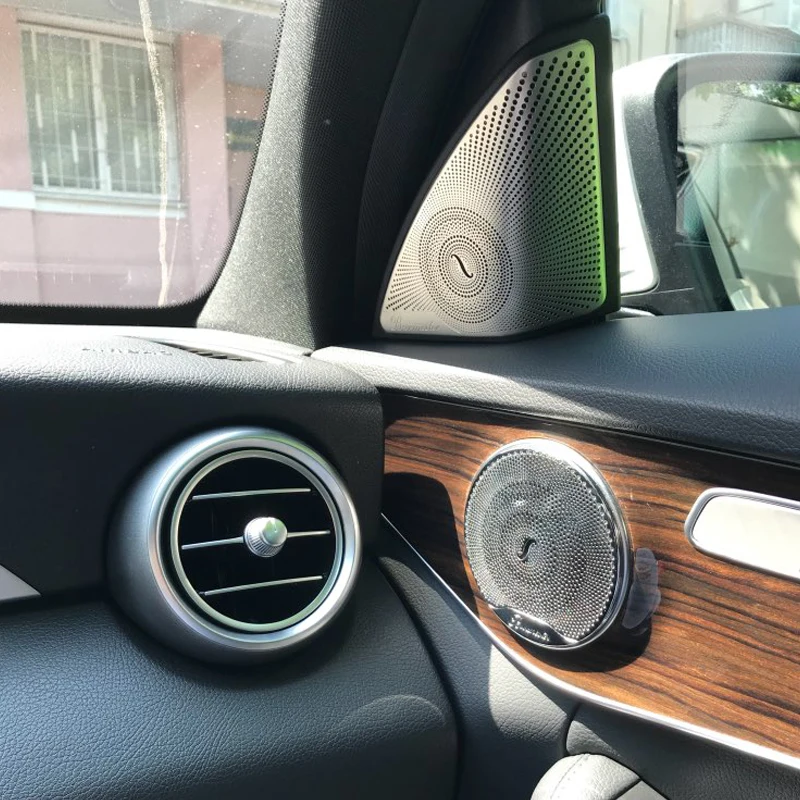 3D наклейка Стайлинг автомобиля для Mercedes Benz C Class W205 2015 2017 нержавеющая сталь дверь