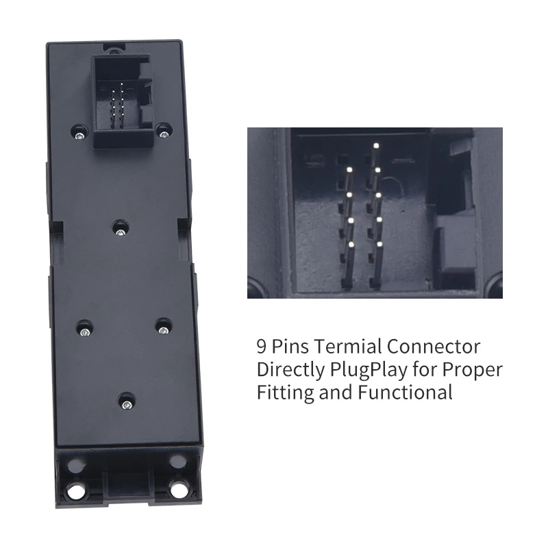 SPEEDWOW Автомобильный Электрический выключатель с двойным окном кнопки для VW Passat Golf