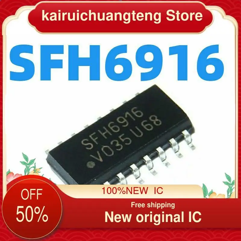 

10-200 шт. SFH6916 SOP16 новый оригинальный IC