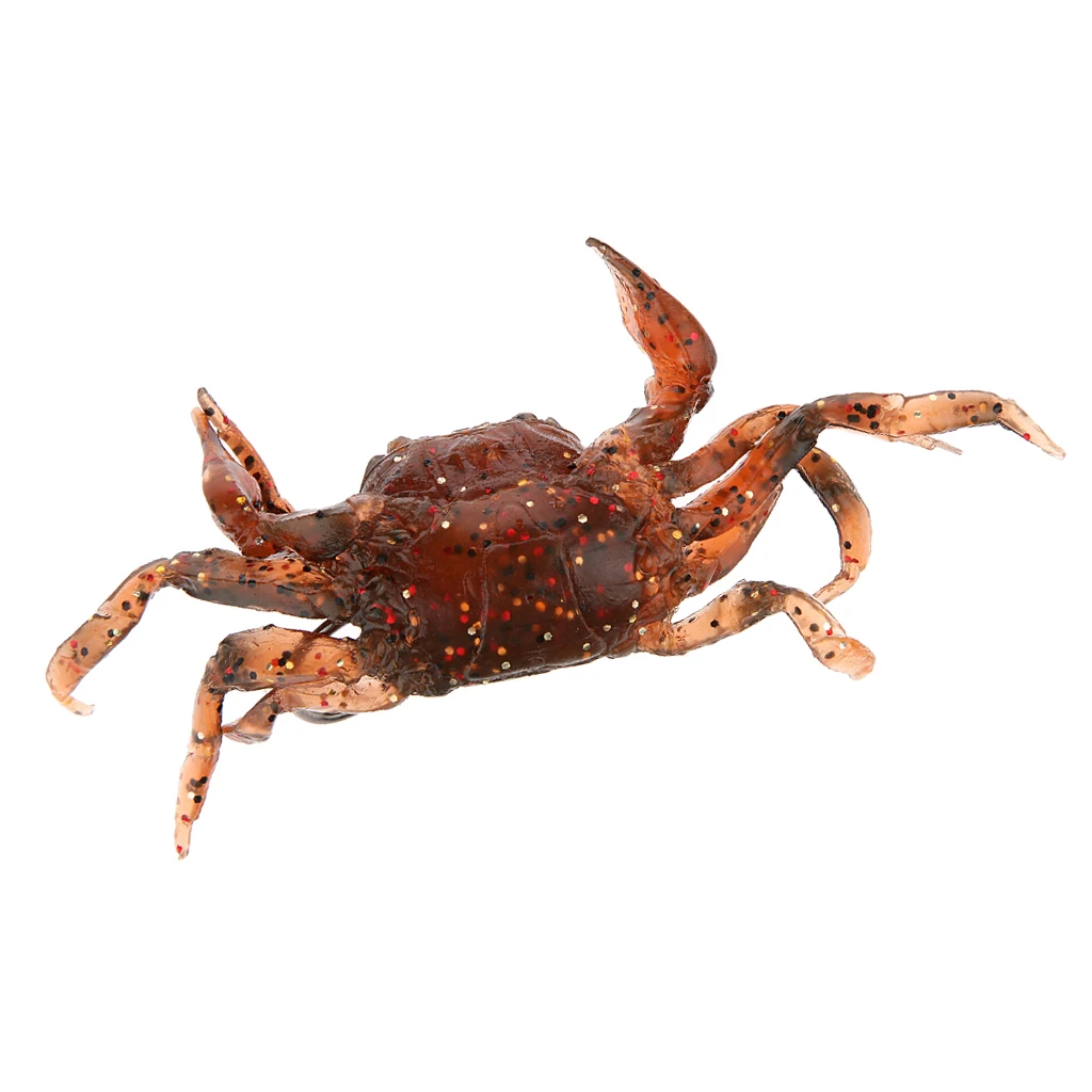 2 шт. мягкие рыболовные приманки в виде краба | Спорт и развлечения