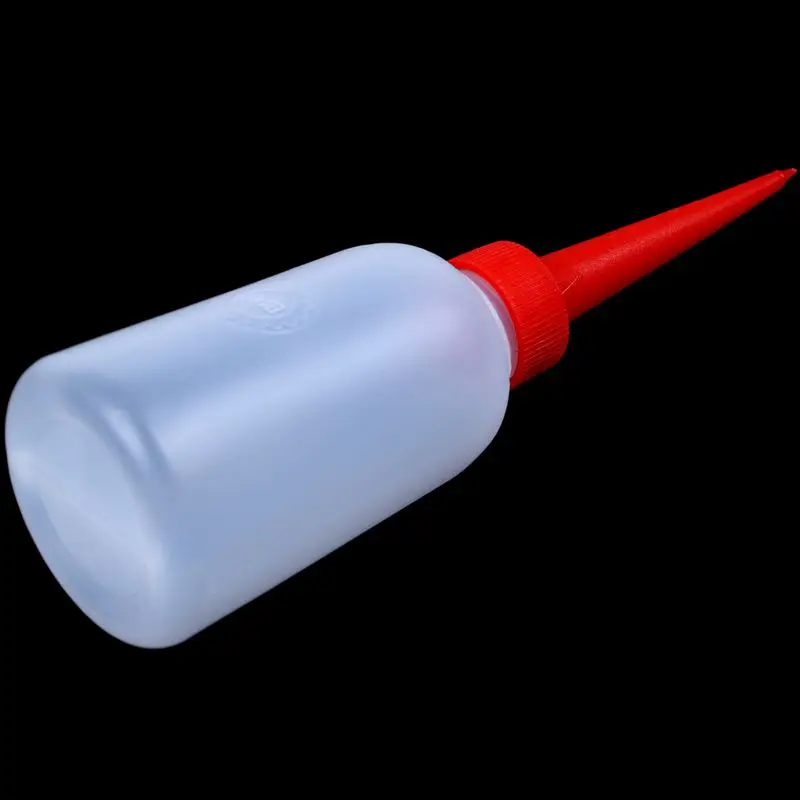 2 шт 100 мл красный пластиковый наконечник сопла Смазка масло выдавливание бутылка