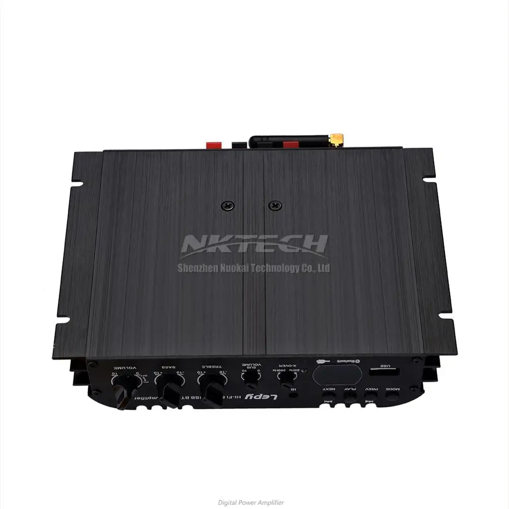 Цифровой стерео аудио усилитель мощности Lepy LP 168 Plus Hi Fi Автомобильный плеер Bluetooth 2