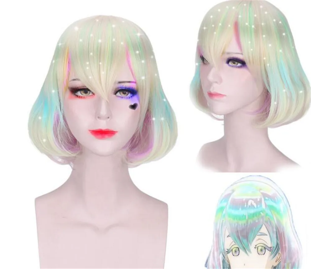 Парик для косплея по мотивам земли из блестящих бриллиантов Женский вечерний