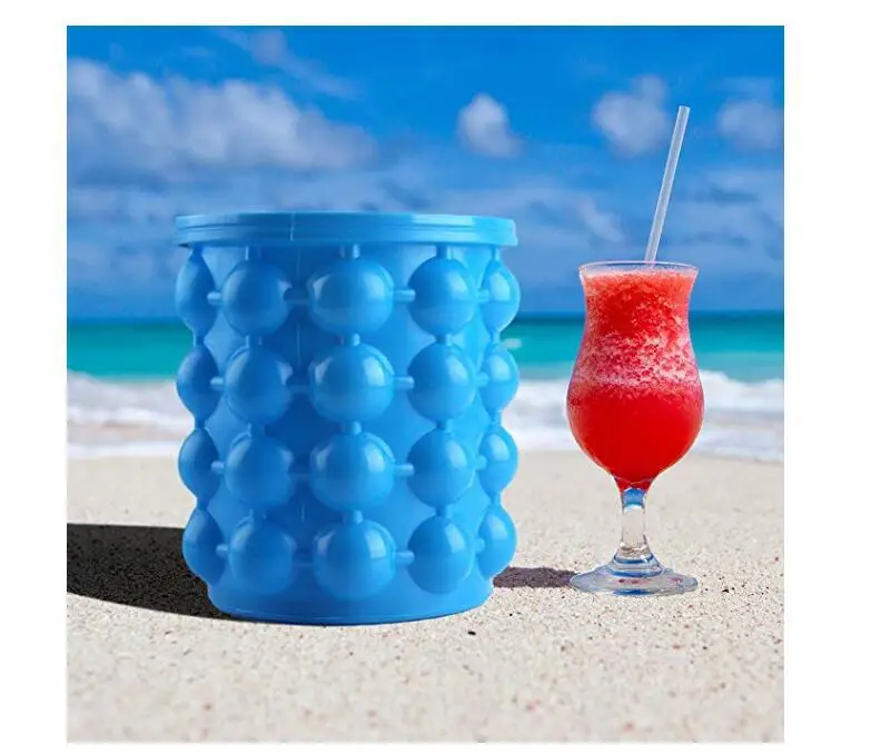 Силиконовое ведро для льда пищевая форма пивной шкаф компактный кухонный