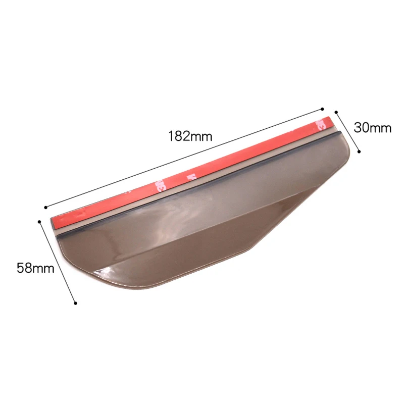 Наклейка на зеркало заднего вида автомобиля 2 шт. для SEAT Altea Toledo MK1 MK2 Ibiza Cupra Leon авто