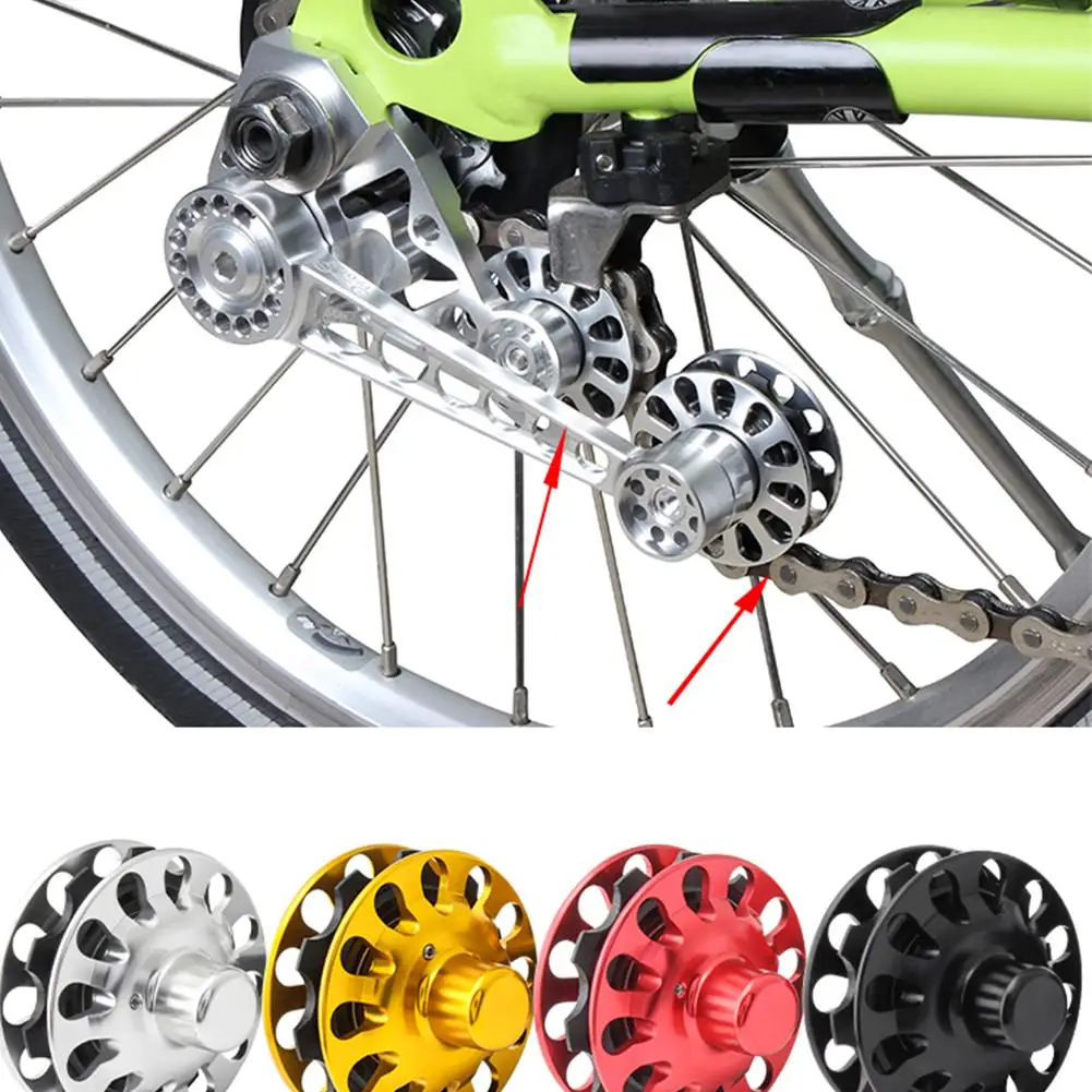 

Folding Bike Chain Guide Tensioner Refit Tower Wheel For Brompton Rear Derailleur 2/6 Speed Parts Modified pieces
