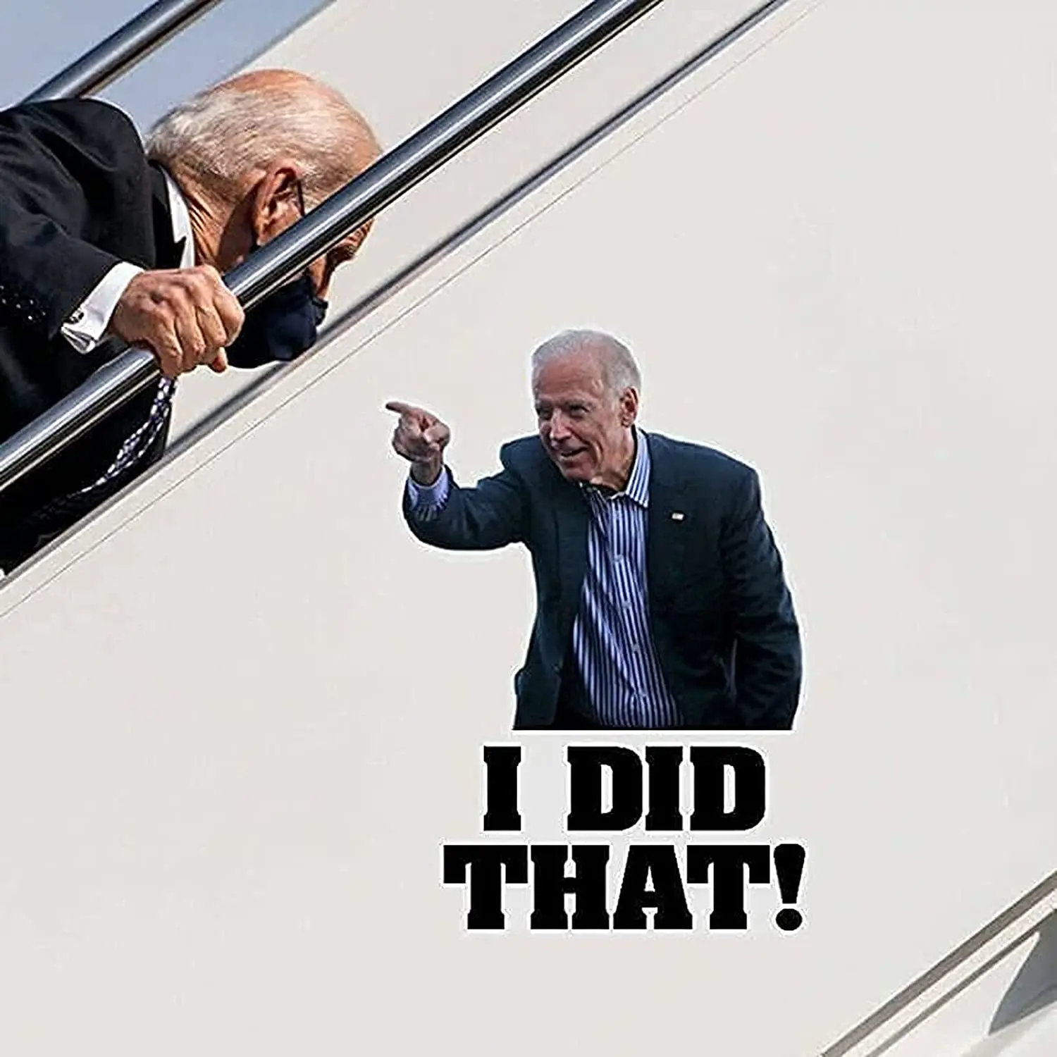 

50/100 шт., наклейки на автомобиль «I Did That»