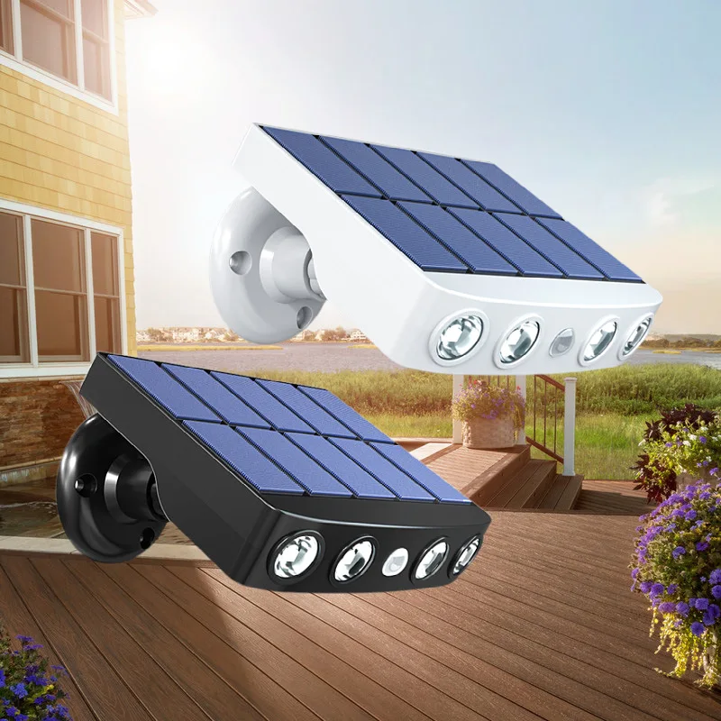

LED Solar Lights Powerful Outdoor Motion Sensor Light Waterproof IP65 Garden Lamps Spotlights For Garden Path Street Wall Lights