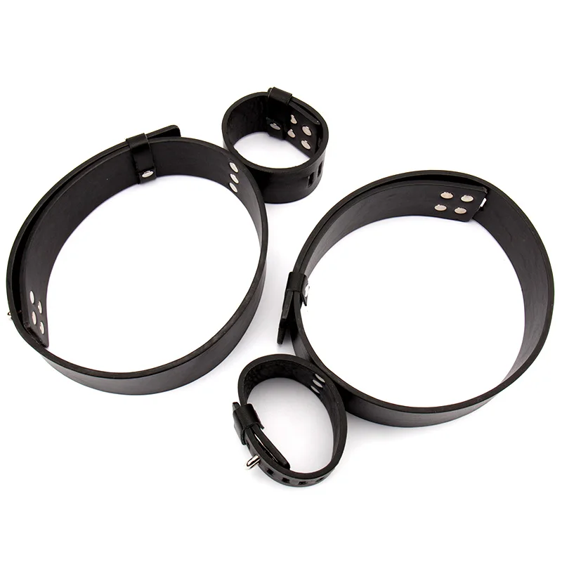 Эротические наручники из искусственной кожи на лодыжке фетиш раб БДСМ бондаж