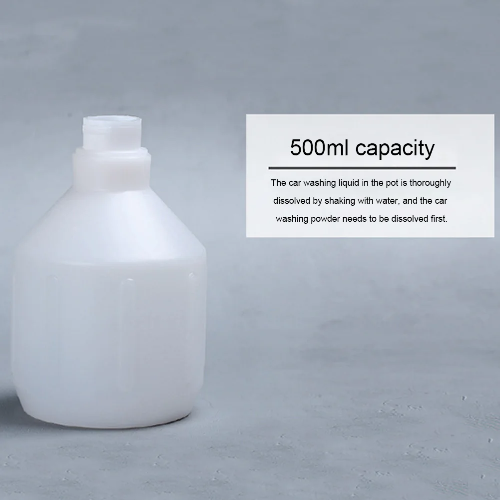 

Durable Car Wash High Pressure Mini Foam Spray Gun 500ml Portable Watering Can G1/4 Quick Release Connector PA Foam Pot