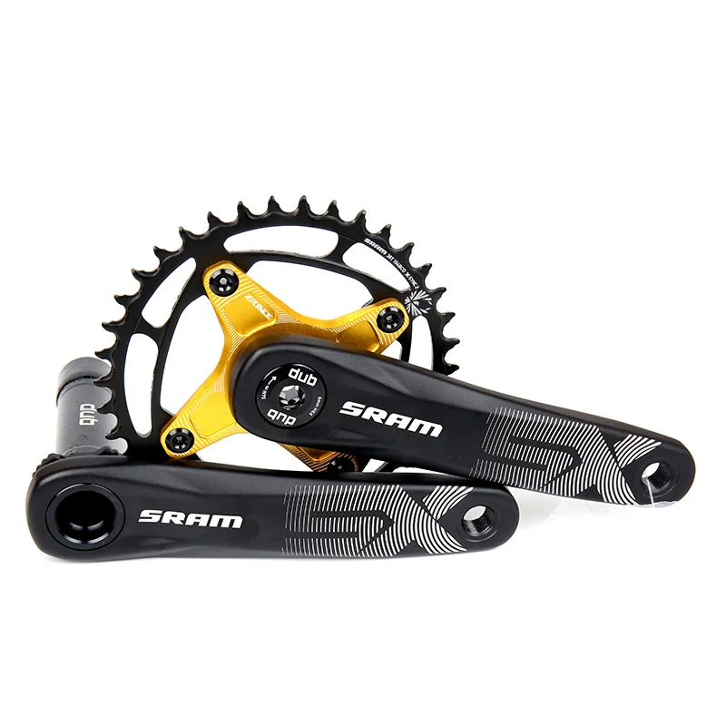 Велосипедный шатун SRAM SX &amp X1 1000 NX EAGLE DUB размеры 34T 38T 6 мм смещение 170 175 для
