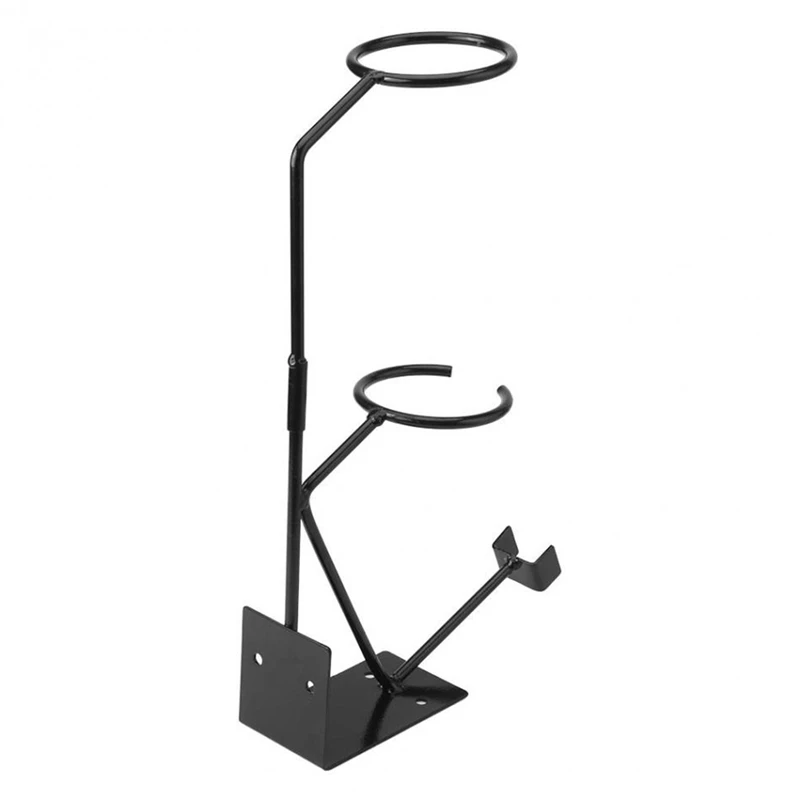 

Bracket Gravity Feed Paint Holder Sprayer Stand With Strainer Holder Wall Bench Paint Tools Parts