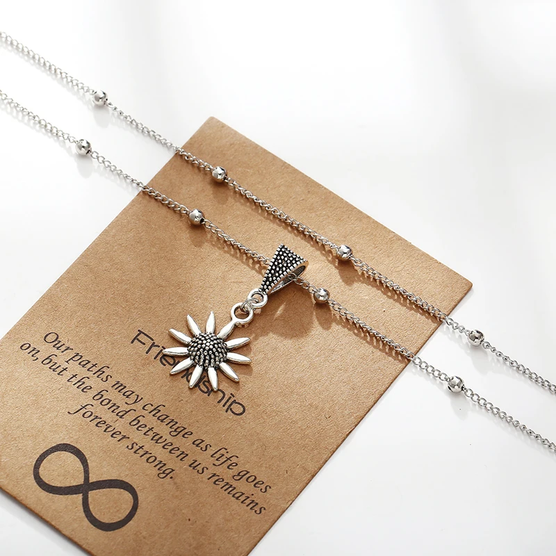 Новинка Европейское и американское креативное многослойное ожерелье с