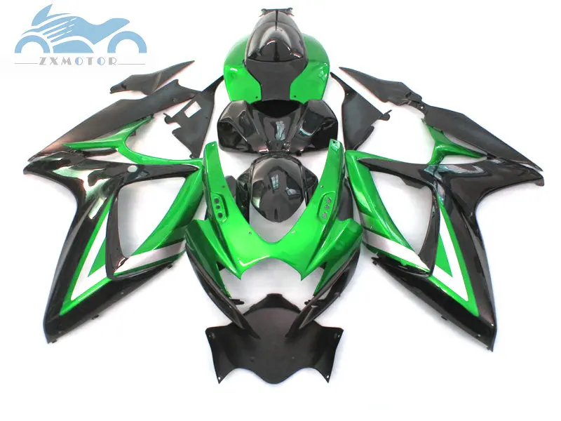 Набор инжекционных обтекателей для SUZUKI K6 GSXR 600 750 2006 2007 ABS мотоцикл Обтекатели GSXR750 GSXR600 06 07 синий черный кузов