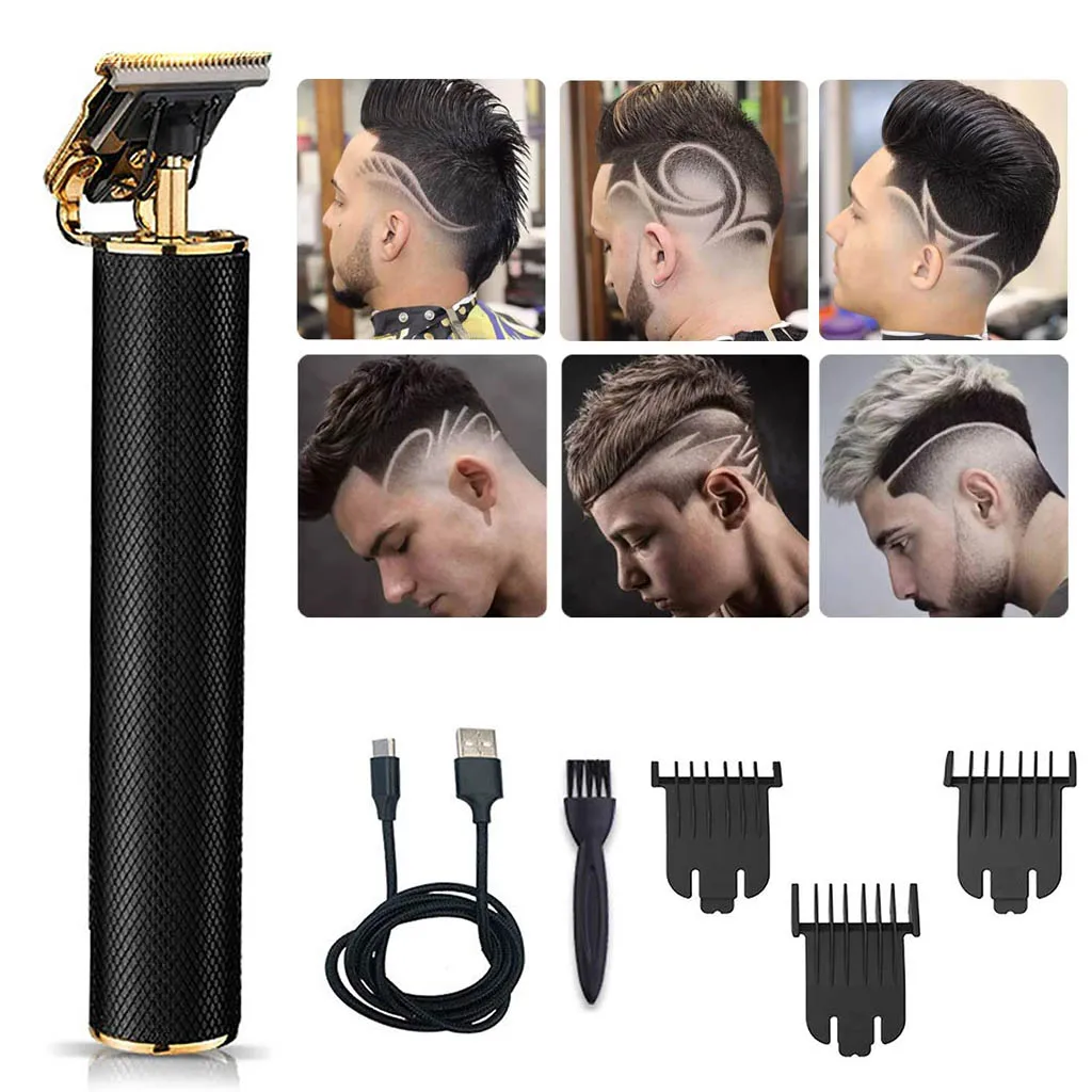 Pro T Outline Clippers Trimmer Electric Li Blade Grooming Cordless Rechargeable Professional 0mm B | Бытовая техника