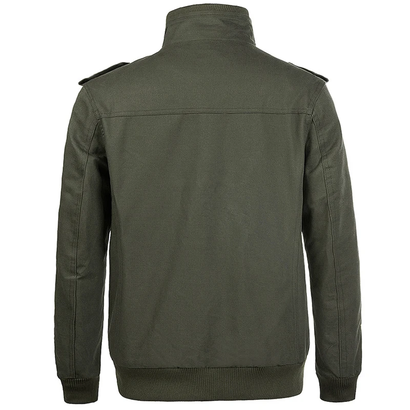 Куртка-бомбер мужская с несколькими карманами повседневная Молодежные куртки