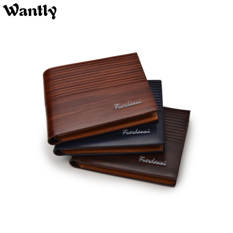 

Мужские сумки короткие кошельки и бумажники поперечный duo ka wei plus лист водительское удостоверение студенческий кошелек для карт