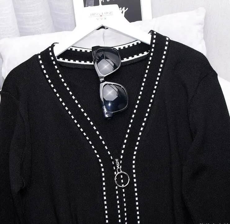 Женский Повседневный Спортивный костюм трикотажное пальто и длинные штаны