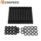 Подходит для Nissan RB25 RB25DET 2.5L, RB20 RB20DET 2.0L OEM 202-4301 комплект шпилек для головки блока цилиндров YC101794-018