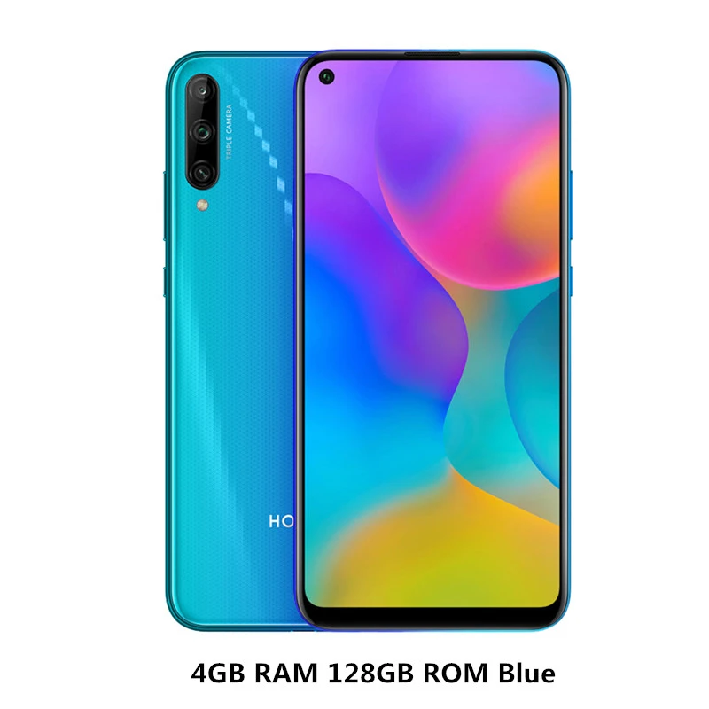 4GB 128GB Blue Honor play 3 мобильный телефон honor play 3 6,39 дюймов, четыре ядра, Android 9,0, разблокировка лица, GPU Turbo 3,0, мобильные телефоны - Цвет: 4GB 128GB Blue