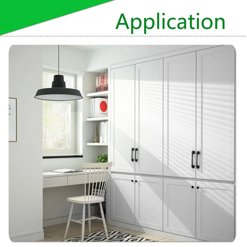 Ручки черные для мебели шкафа и ящика 10 шт. | Строительство ремонт