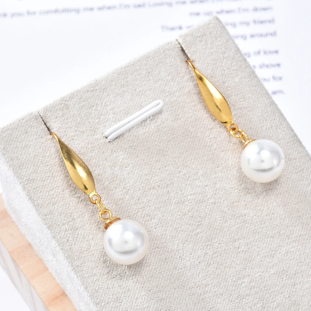 

Earrings For Women Fashion Pearl Drop Dangle Earrings Woman's Accesories Jewelry Simple Pendant Jewelry gift for women