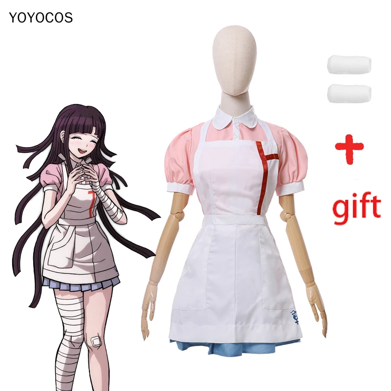 YOYOCOS Danganronpa Dangan Ronpa 2 mitsukan Miki Косплей Костюм Хэллоуин карвивальная вечеринка