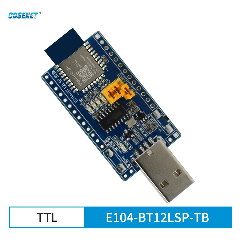

USB-тестовая плата CDSENET E104-BT12LSP-TB плата разработки для беспроводного модуля