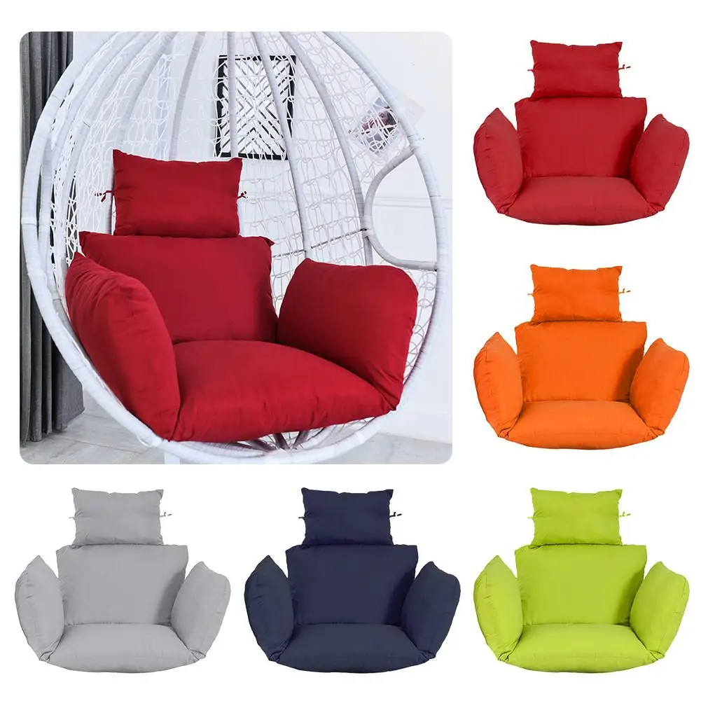 

Hanging Egg Hammock Chair Cushion Wicker Rattan Hanging Swing Seat Cushion Removable Thick Nonslip Soft Swing Chair Back trusted