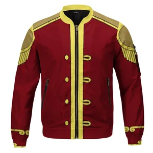 Image for Anime One Piece Zip Up Jacket Costume 3D Printed S 