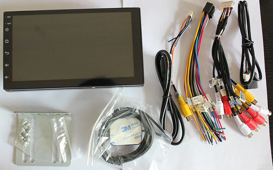 " ips экран 1G 16G Android 8,1 Автомобильный мультимедийный gps 2 DIN универсальный Радио сенсорный экран стерео навигация без DVD плеер с RDS