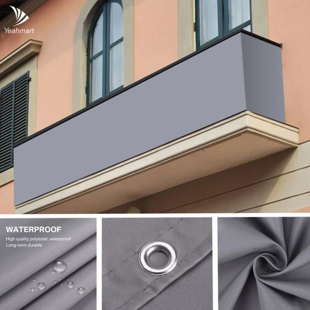 

0.75x300/600cm Anti-UV Sunshade Net Home Balcony Fence Safety Net Garden Plant Cover Shading Cloth Terrace Privacy Net 40%OFF