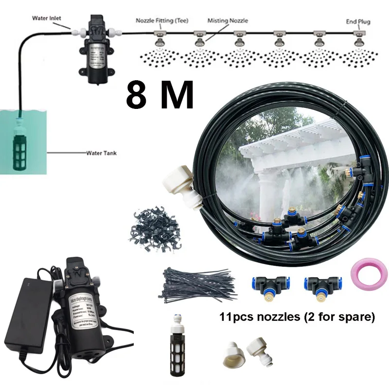 12V Водяной насос миниатюрный мембранный водяной усилитель с переключателем