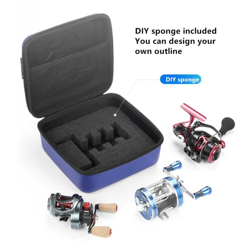 Чехол для рыболовной катушки жесткий противоударный чехол защитный спиннинга |