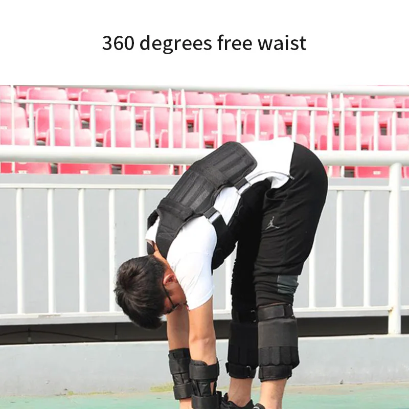 

Vest Loading Weights Workout Waistcoat For Boxing Training 15kg 30kg Adjustable Weighted Sand Clothing Boxing Fitness Equipment