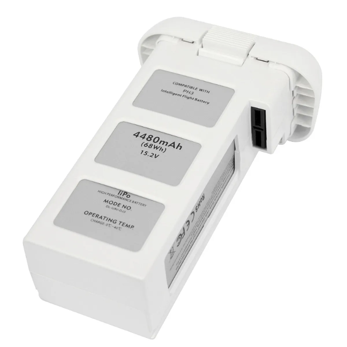 Аккумулятор большой емкости Vision + 66.6Wh 10C для дрона DJI Phantom 2/3 11 1 В 4480 мА · ч 5200 |