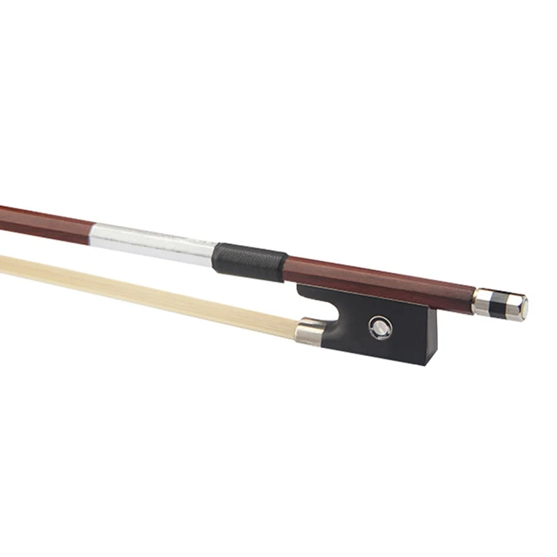 

1/2 Size Wooden Violin Bows Arbor Violin Bow Violin Bow 1/2 with Brown for Beginners and Students Practice