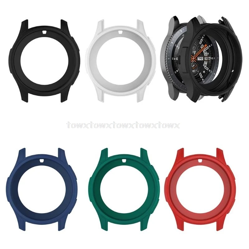 Силиконовый мягкий защитный чехол-рамка для часов Samsung Galaxy Watch 46 мм Gear S3 Frontier S11 19