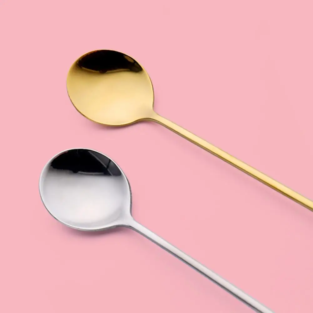 

Delicate Fork Durable Stainless Steel Corrosion Resistant Anti-rust Lollipops Shape Scoop 304 stainless steel Spoon for Daily