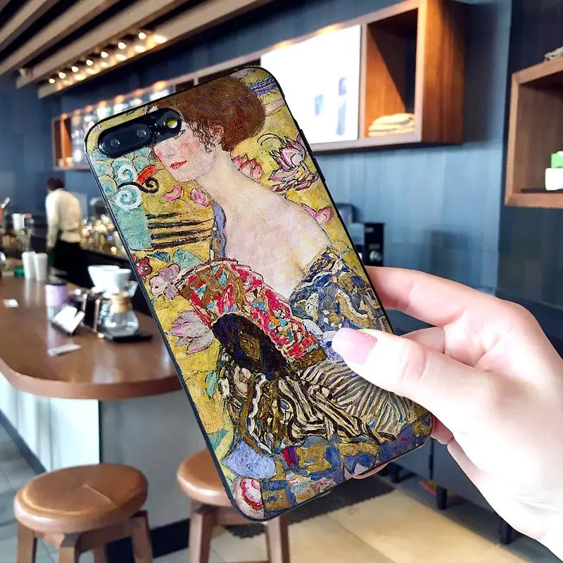 Mobile Phone Cases for iPhone X XS MAX XR 6 s 7 8 Plus Case Fashion Soft Silicone Fitted Back Cover Gustav Klimt | Мобильные