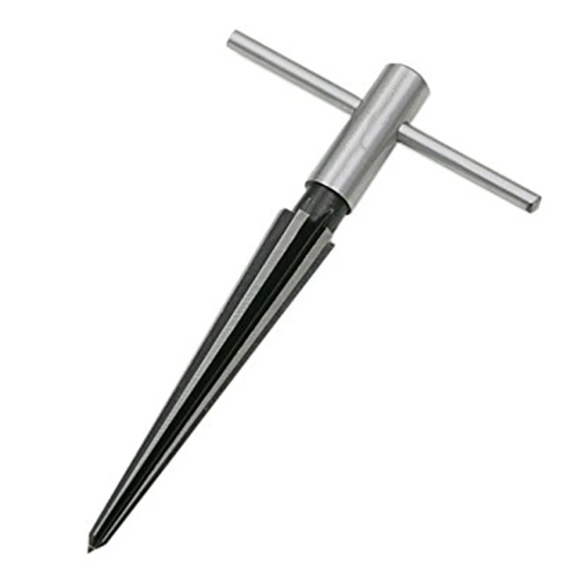 12mm Guitar Bridge Pin Hole Hand Held Reamer T Handle Tapered 6 Fluted Chamfer Reaming Woodworker Cutting Tool | Спорт и развлечения
