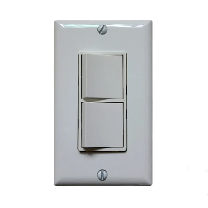 Переключатель в декоративном стиле однополюсный/однополюсный комбинированный