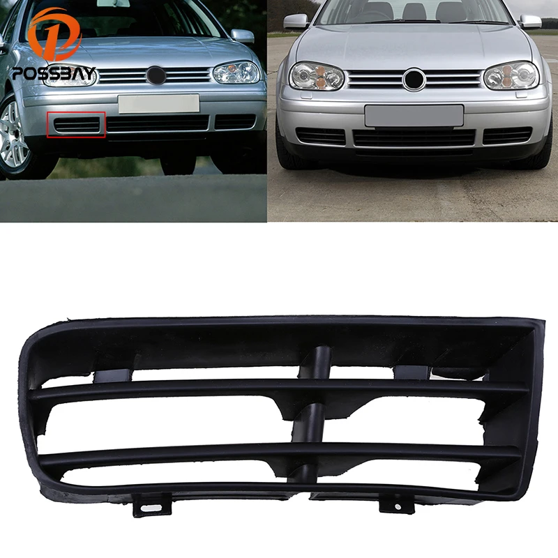 POSSBAY-rejilla delantera inferior derecha para coche, accesorio de carreras, para VW Golf/Variant/4 motion 1998, 1999, 2000, 2001, 2002, 2003, 2004, 2005, 2006