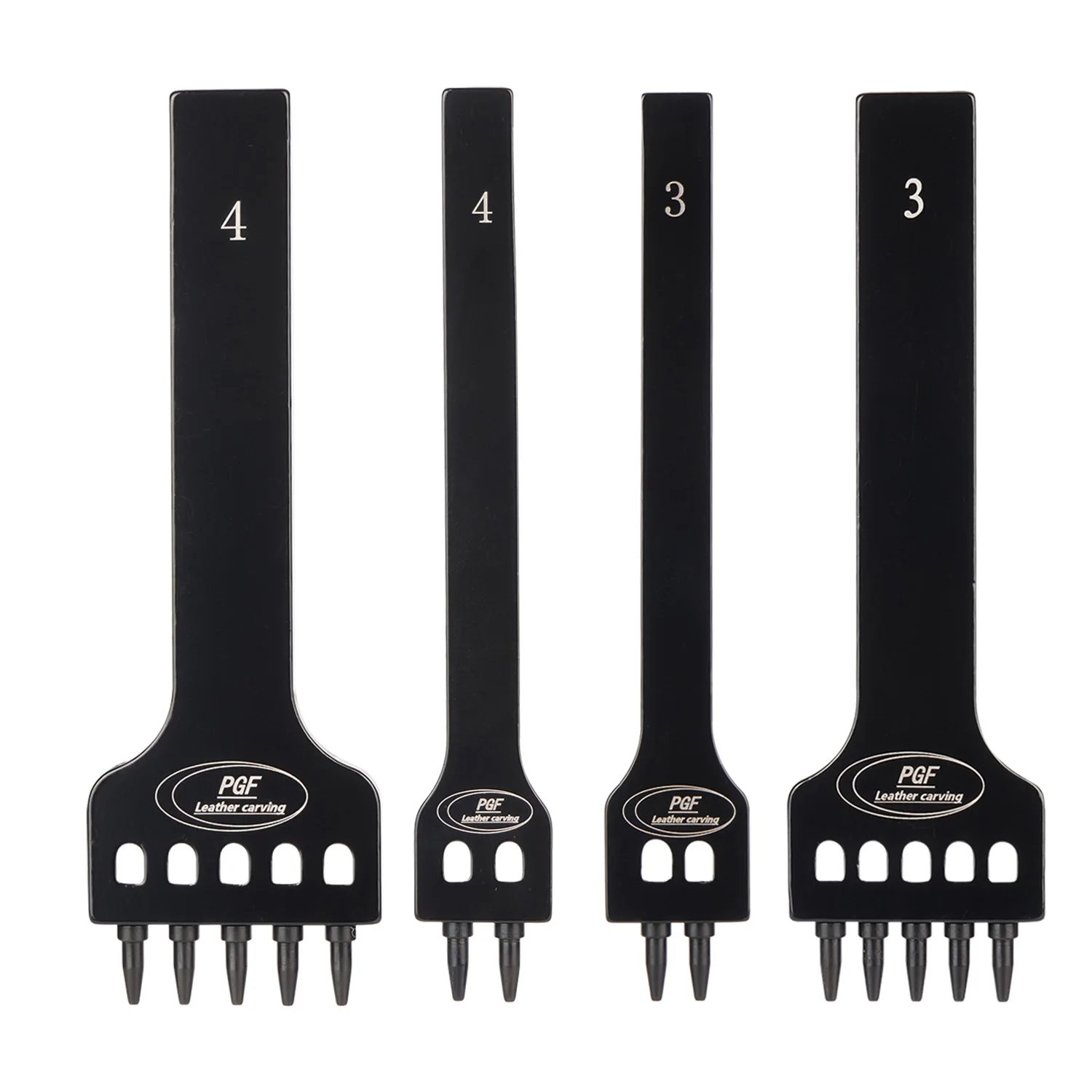 Круглый ряд отверстий пробивая черный пористый шов расстояние DIY инструмент для